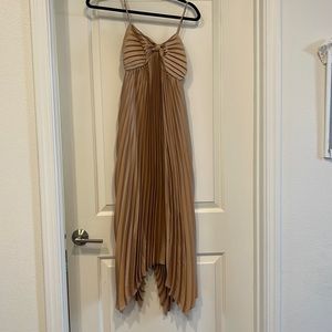 Petal and pup gold dress